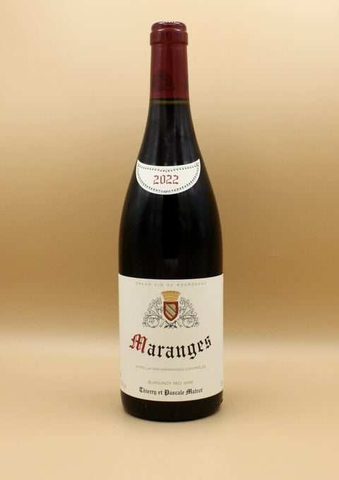 Domaine Matrot - Maranges Rouge 2022