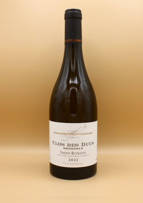 Christophe Violot-Guillemard - Saint Romain Clos des Ducs 2022